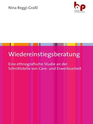 cover image of Wiedereinstiegsberatung